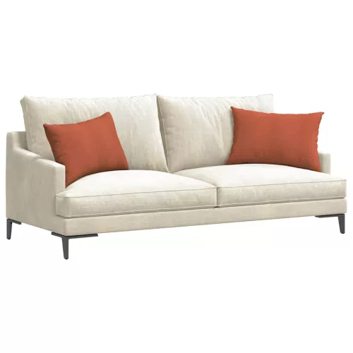 Kanapé párnák 2 pcs Piros Narancs 60 x 40 cm Bársonyos szövet