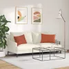 Kanapé párnák 2 pcs Piros Narancs 60 x 40 cm Bársonyos szövet