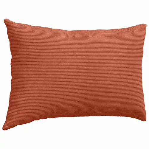 Kanapé párnák 2 pcs Piros Narancs 60 x 40 cm Bársonyos szövet
