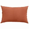 Kanapé párnák 2 pcs Piros Narancs 60 x 40 cm Bársonyos szövet