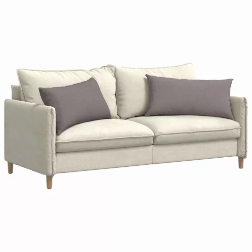 Kanapé párnák 2 pcs Tópszínű 80 x 40 cm szövet