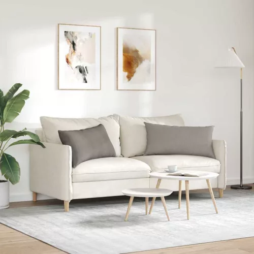 Kanapé párnák 2 pcs Tópszínű 80 x 40 cm szövet