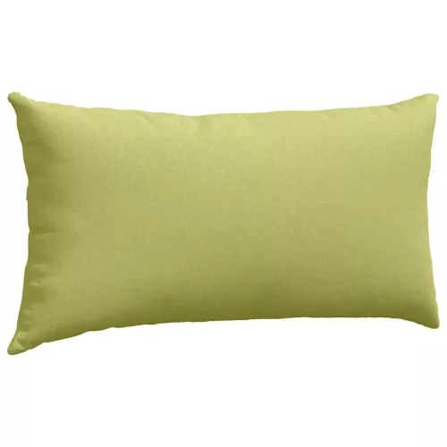 Kanapé párnák 2 pcs Világos zöld 80 x 40 cm szövet