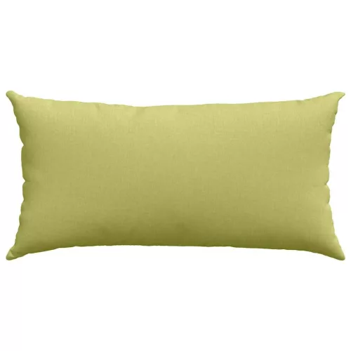 Kanapé párnák 2 pcs Világos zöld 80 x 40 cm szövet
