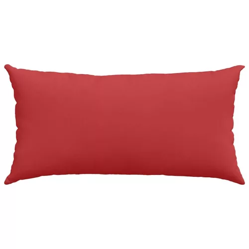 Kanapé párnák 2 pcs Piros 80 x 40 cm szövet