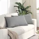 Kanapé párnák 2 pcs Szürke 80 x 40 cm szövet