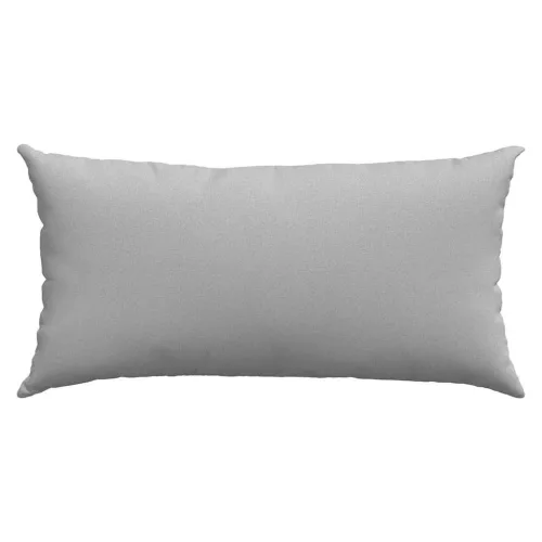 Kanapé párnák 2 pcs Szürke 80 x 40 cm szövet