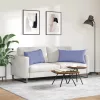 Kanapé párnák 2 pcs Kék 80 x 40 cm szövet