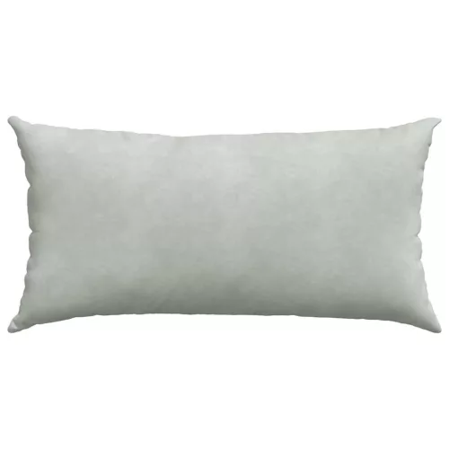 Kanapé párnák 2 pcs Világosszürke 80 x 40 cm Bársonyos szövet
