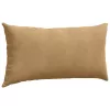 Kanapé párnák 2 pcs Barna 80 x 40 cm Bársonyos szövet
