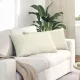 Kanapé párnák 2 pcs Krém 80 x 40 cm Bársonyos szövet