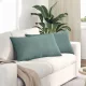 Kanapé párnák 2 pcs Tengeri Zöld 80 x 40 cm Bársonyos szövet