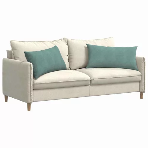Kanapé párnák 2 pcs Tengeri Zöld 80 x 40 cm Bársonyos szövet