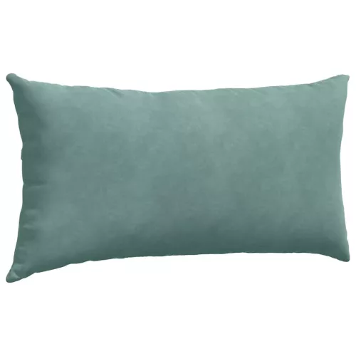 Kanapé párnák 2 pcs Tengeri Zöld 80 x 40 cm Bársonyos szövet