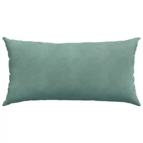 Kanapé párnák 2 pcs Tengeri Zöld 80 x 40 cm Bársonyos szövet