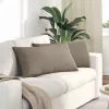 Kanapé párnák 2 pcs Tópszínű 80 x 40 cm szövet