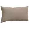 Kanapé párnák 2 pcs Tópszínű 80 x 40 cm szövet