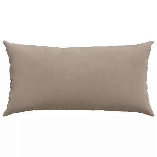 Kanapé párnák 2 pcs Tópszínű 80 x 40 cm szövet