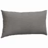 Kanapé párnák 2 pcs Világosszürke 80 x 40 cm Bársonyos szövet