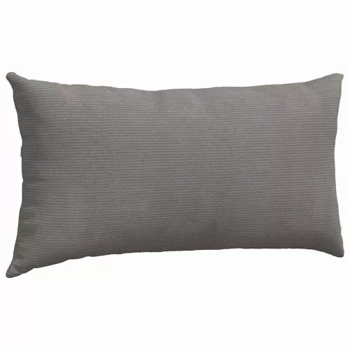 Kanapé párnák 2 pcs Világosszürke 80 x 40 cm Bársonyos szövet