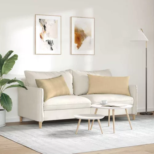 Kanapé párnák 2 pcs Szürke zöld 80 x 40 cm Bársonyos szövet