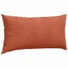 Kanapé párnák 2 pcs Piros Narancs 80 x 40 cm Bársonyos szövet