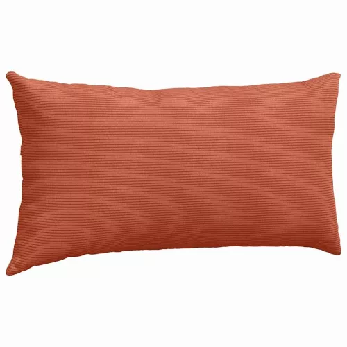 Kanapé párnák 2 pcs Piros Narancs 80 x 40 cm Bársonyos szövet