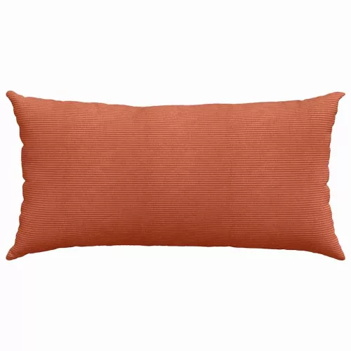 Kanapé párnák 2 pcs Piros Narancs 80 x 40 cm Bársonyos szövet