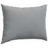 Kanapé párnák 2 pcs Világosszürke 70 x 50 cm szövet