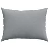 Kanapé párnák 2 pcs Világosszürke 70 x 50 cm szövet
