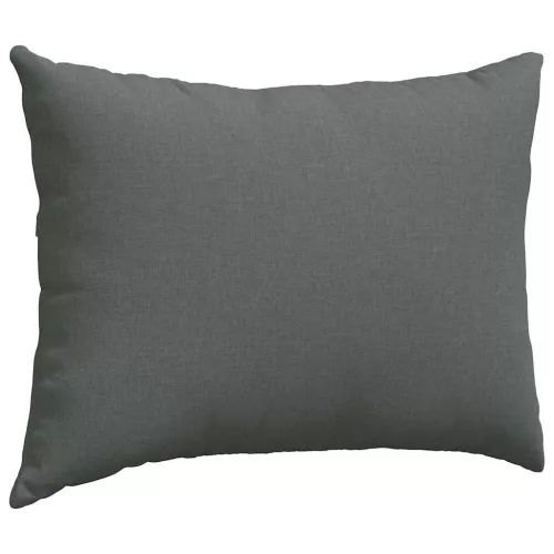 Kanapé párnák 2 pcs Sötétszürke 70 x 50 cm szövet