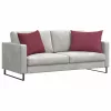 Kanapé párnák 2 pcs Bordó 70 x 50 cm szövet