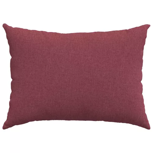 Kanapé párnák 2 pcs Bordó 70 x 50 cm szövet