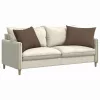 Kanapé párnák 2 pcs Barna 70 x 50 cm szövet