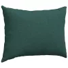 Kanapé párnák 2 pcs Sötétzöld 70 x 50 cm szövet