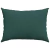 Kanapé párnák 2 pcs Sötétzöld 70 x 50 cm szövet