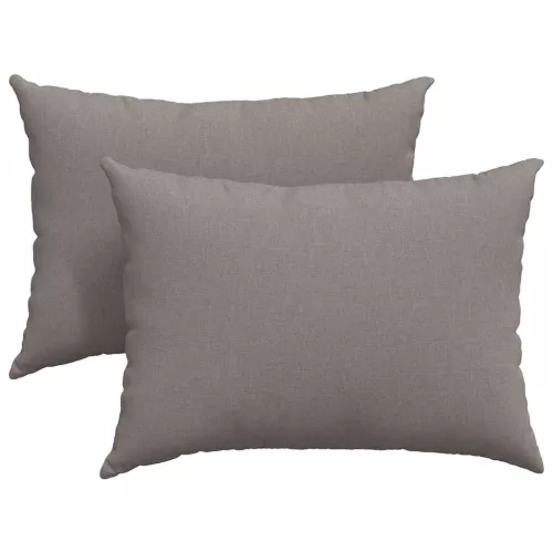 Kanapé párnák 2 pcs Tópszínű 70 x 50 cm szövet