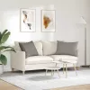 Kanapé párnák 2 pcs Tópszínű 70 x 50 cm szövet