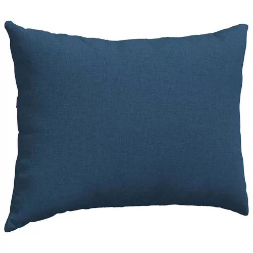 Kanapé párnák 2 pcs Kék 70 x 50 cm szövet