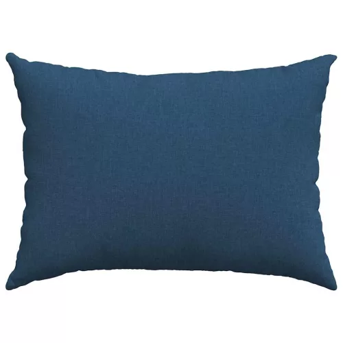Kanapé párnák 2 pcs Kék 70 x 50 cm szövet