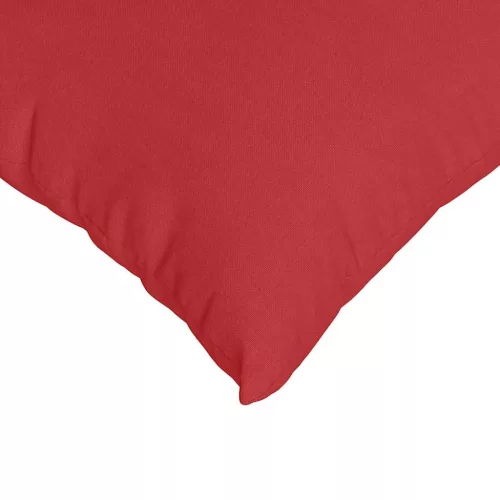 Kanapé párnák 2 pcs Piros 70 x 50 cm szövet