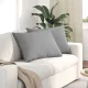 Kanapé párnák 2 pcs Szürke 70 x 50 cm szövet