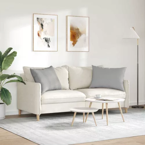 Kanapé párnák 2 pcs Szürke 70 x 50 cm szövet