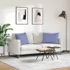 Kanapé párnák 2 pcs Kék 70 x 50 cm szövet
