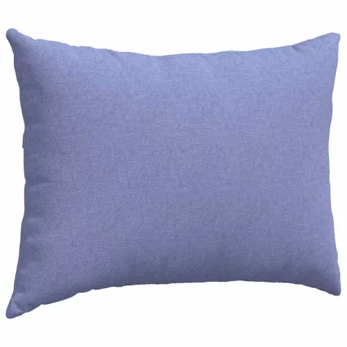 Kanapé párnák 2 pcs Kék 70 x 50 cm szövet