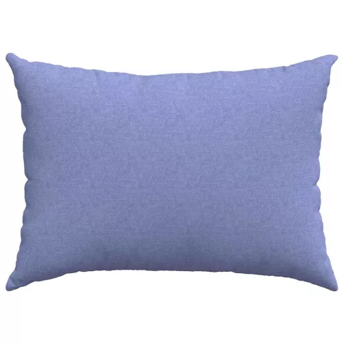 Kanapé párnák 2 pcs Kék 70 x 50 cm szövet