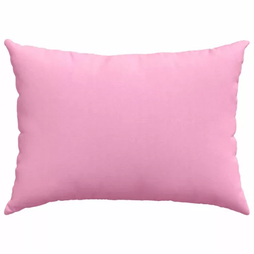Kanapé párnák 2 pcs Rózsaszín 70 x 50 cm szövet