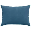 Kanapé párnák 2 pcs Kék 70 x 50 cm Bársonyos szövet