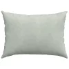 Kanapé párnák 2 pcs Világosszürke 70 x 50 cm Bársonyos szövet