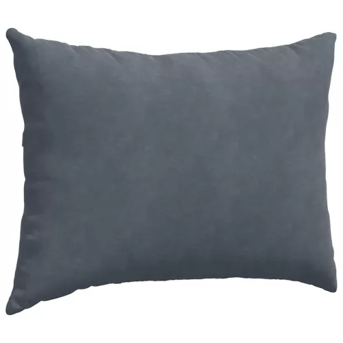 Kanapé párnák 2 pcs Sötétszürke 70 x 50 cm Bársonyos szövet